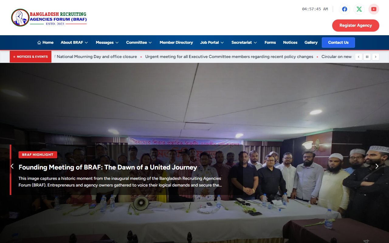 BRAF Official Portal